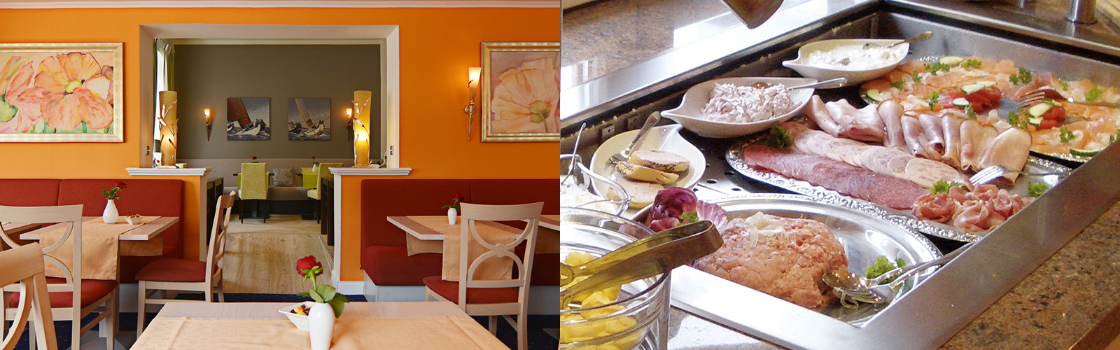 Frühstücksbuffet im Sylthotel Raffelhüschen